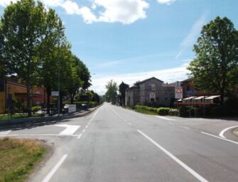 A Bosco di Scandiano una nuova rotatoria sulla strada provinciale 467R