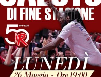Pallacanestro Reggiana, lunedì in piazza Prampolini il saluto di fine stagione alla città