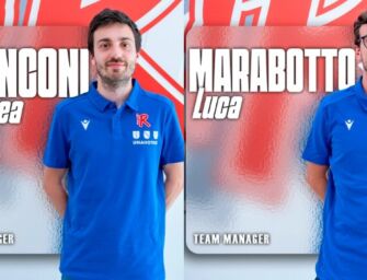 Tronconi nuovo club manager di Pallacanestro Reggiana, Marabotto promosso team manager