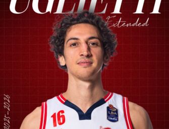 Pall. Reggiana, rinnova anche Uglietti: sarà biancorosso fino al 2027