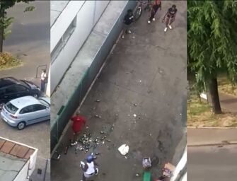 Reggio, Far West in via Emilia: urla, spinte, mani in faccia e bottiglie rotte