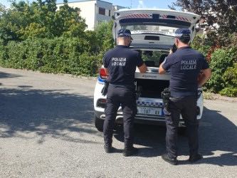 Reggio, via Cartesio: scoppia una gomma del camion, danneggiata un’auto. Il conducente fugge ma viene rintracciato a Rubiera