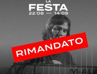 Reggio, rimandato per maltempo il concerto di Pop X alla Festa dell’Unità