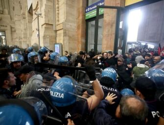 Sciopero per Gaza: violenze a Milano, traffico bloccato a Bologna