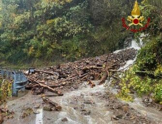 Maltempo in Emilia: frana sull’Appennino bolognese, fiume Reno sorvegliato speciale