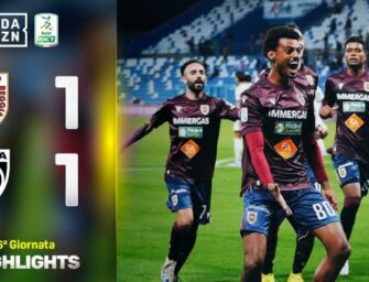 Reggiana – Spezia 1-1: gli highlights della partita