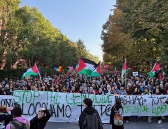 Sciopero generale, anche Reggio in corteo per Gaza e la Flotilla. Cgil: “Siamo 25.000”