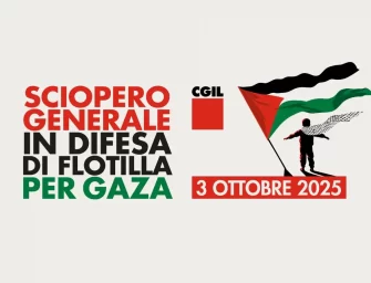 Stop alla Global Sumud Flotilla, Cgil proclama lo sciopero generale per venerdì 3 ottobre