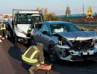 Maxi-tamponamento sull’autostrada A1 tra Campegine e Reggio, coinvolte sette auto