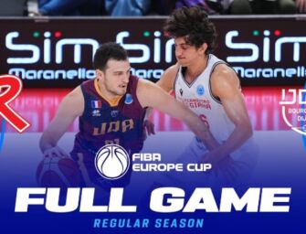 Pallacanestro Reggiana vs JDA Dijon Basket 76-79: la partita completa di Fiba Europe Cup