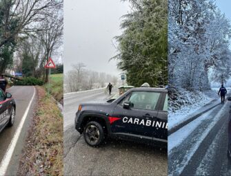 Maltempo di Natale: smottamenti, alberi caduti e disagi sulle strade reggiane