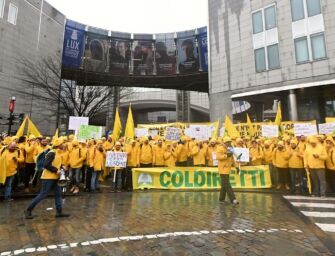 Pac, agricoltori reggiani di Coldiretti a Bruxelles contro UE e von der Leyen