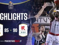 Apu Old Wild West Udine vs Una Hotels Reggio Emilia 85-90: gli highlights della partita