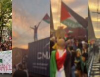 Corteo per Gaza a Reggio, denunciati venti manifestanti per l’invasione dei binari