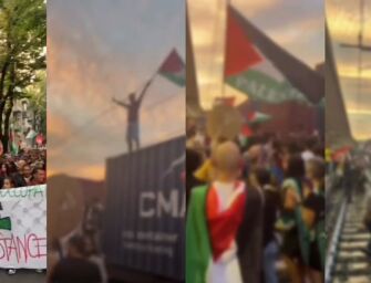 Corteo per Gaza a Reggio, denunciati venti manifestanti per l’invasione dei binari