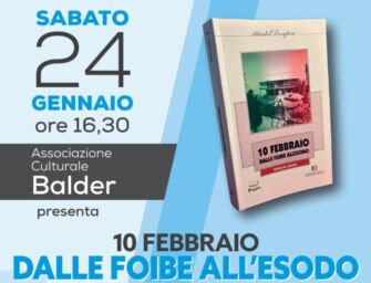 Reggio, all’hotel Posta il libro del senatore Menia “10 febbraio – Dalle foibe all’esodo”