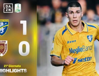 [Calcio] Frosinone vs AC Reggiana 1-0: gli highlights della partita