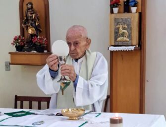 Brasile, il missionario comboniano reggiano padre Alfonso Cigarini verso il traguardo dei 100 anni