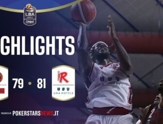 [Basket] Umana Reyer Venezia-Una Hotels Reggio Emilia 79-81: gli highlights