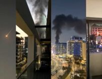 <font color="red">Esclusivo</font> Bombe iraniane su Dubai, il servizio della nostra inviata Elisa Alloro