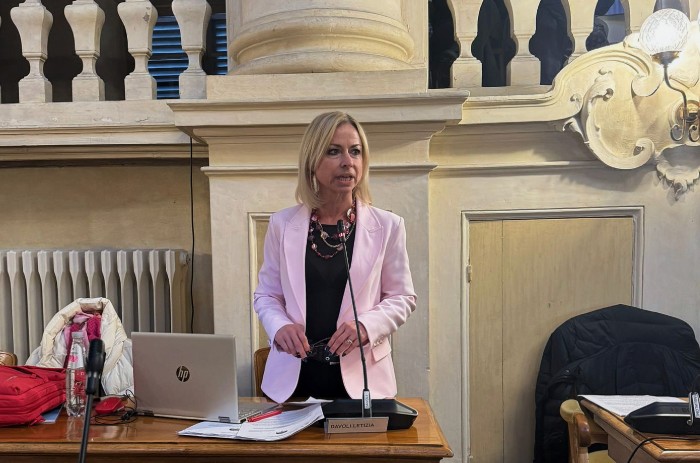 La consigliera comunale di Fratelli d'Italia Letizia Davoli