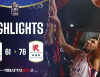 [Basket] Openjobmetis Varese-UNA Hotels Reggio Emilia 61-76: gli highlights