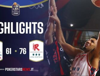 [Basket] Openjobmetis Varese-UNA Hotels Reggio Emilia 61-76: gli highlights
