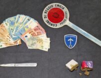 Reggio. Fermato con 120 grammi di hashish e un coltello, finisce in carcere