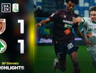 [Calcio] Reggiana-Avellino 1-1: gli highlights della partita