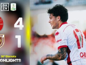 [Calcio] Bari-Reggiana 4-1: gli highlights della partita