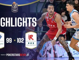 [Basket] Dinamo Sassari-Pallacanestro Reggiana 99-102: gli highlights della partita