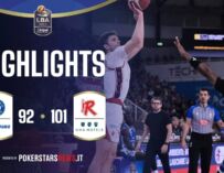 [Basket] Germani Brescia-Una Hotels Reggio Emilia 92-101: gli highlights della partita