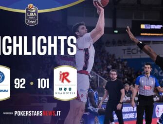 [Basket] Germani Brescia-Una Hotels Reggio Emilia 92-101: gli highlights della partita