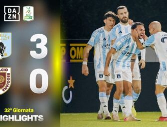 [Calcio] Virtus Entella-Reggiana 3-0: gli highlights della partita