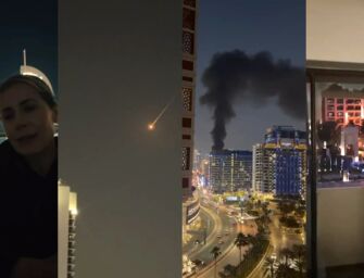 <font color="red">Esclusivo</font> Oltre 700 tra missili e droni su Dubai, tre morti. Dalla nostra inviata Elisa Alloro