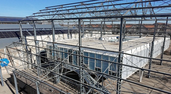 L'esterno dell'Engineering Hub di Nikon SLM Solutions al Parco Innovazione di Reggio Emilia