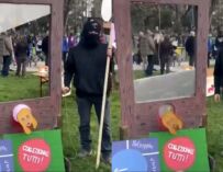 Reggio. Ghigliottina con la faccia di Meloni, bufera sul Carnevale di Casa Bettola