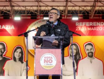 Referendum: Landini, Massari e Montanari in piazza a Reggio per l’evento finale per il “no”