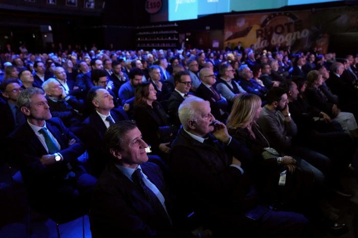 La platea dell'evento di Studio Baldi Prati & Partners a Ruote da Sogno