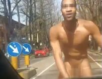 Uomo nudo in circonvallazione, per Fratelli d’Italia “Reggio è allo sbando”