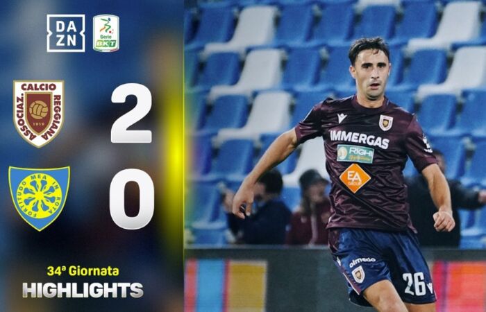 [Calcio] Reggiana-Carrarese 2-0: gli highlights della partita