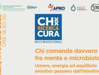 Settimana della ricerca, l’11 maggio a Reggio “Chi comanda davvero fra mente e microbiota”