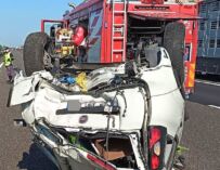 Incidente sull’autostrada A1 all’altezza di Gattatico, due persone ferite