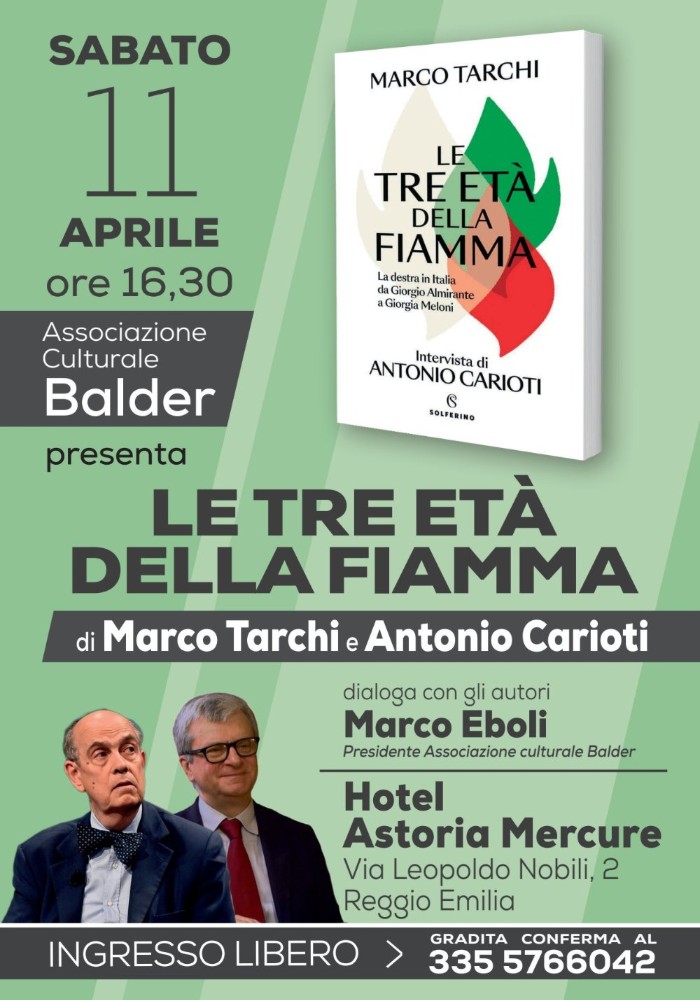 Presentazione del libro "Le tre età della Fiamma"