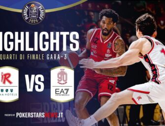 [Basket] Una Hotels Reggio Emilia –  EA7 Emporio Armani Milano 72-84: gli highlights