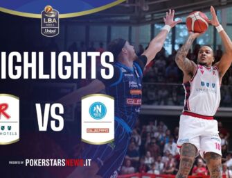 [Basket] Una Hotels Reggio Emilia – Guerri Napoli 91-80: gli highlights