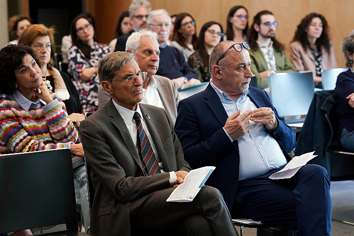 La platea dell'incontro tra Fondazione Airc e Ausl-Irccs a Reggio Emilia
