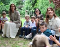 [Fotogallery] La seconda giornata della principessa del Galles Kate Middleton a Reggio
