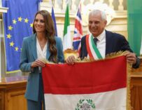 Reggio, Primo Tricolore alla principessa Kate Middleton: “Che onore!”