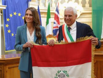 Reggio, Primo Tricolore alla principessa Kate Middleton: “Che onore!”